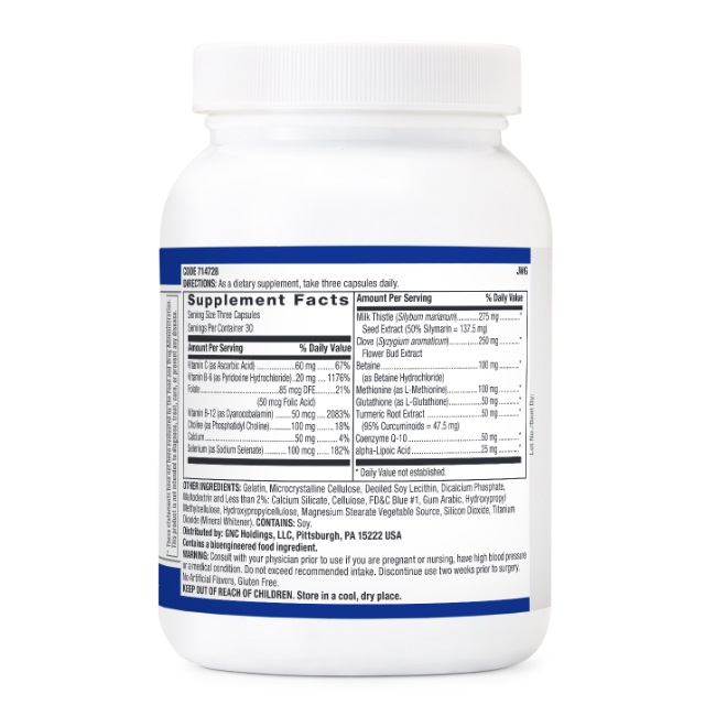 Liver Health Formula Preventive Nutrition, 90 capsule, GNC 546629