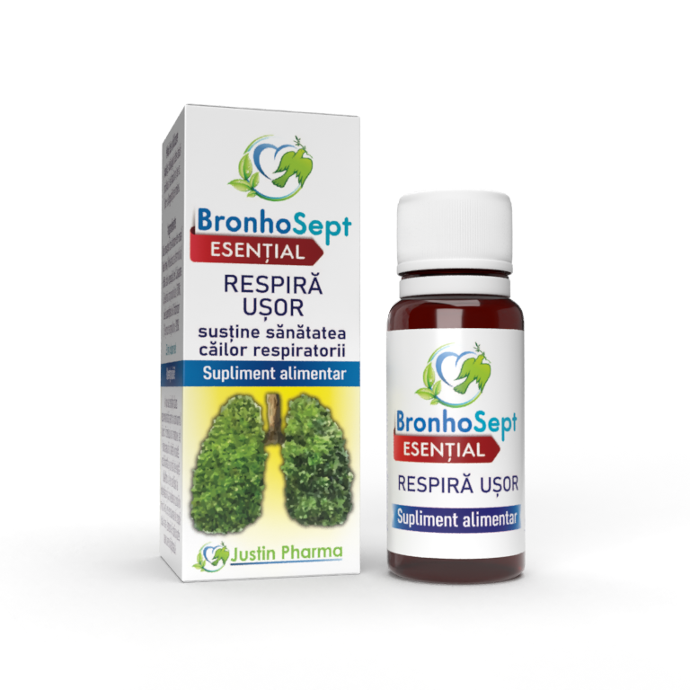 BronhoSept Respira usor, uz intern, 10 ml, Justin Pharma