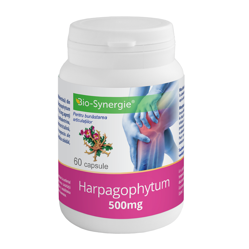Harpagophytum, 500 mg, 60 capsule, Bio-Synergie
