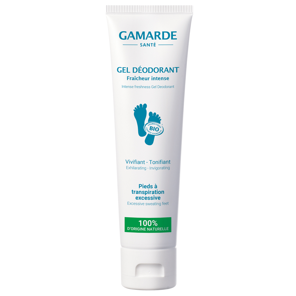 Gel deodorant eco pentru picioare, 100 ml, Gamarde