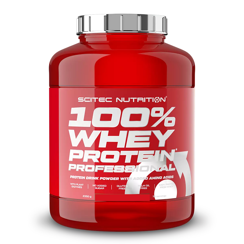100% Whey Protein Professional aroma de vanilie, 2350 g, Scitec Nutrition