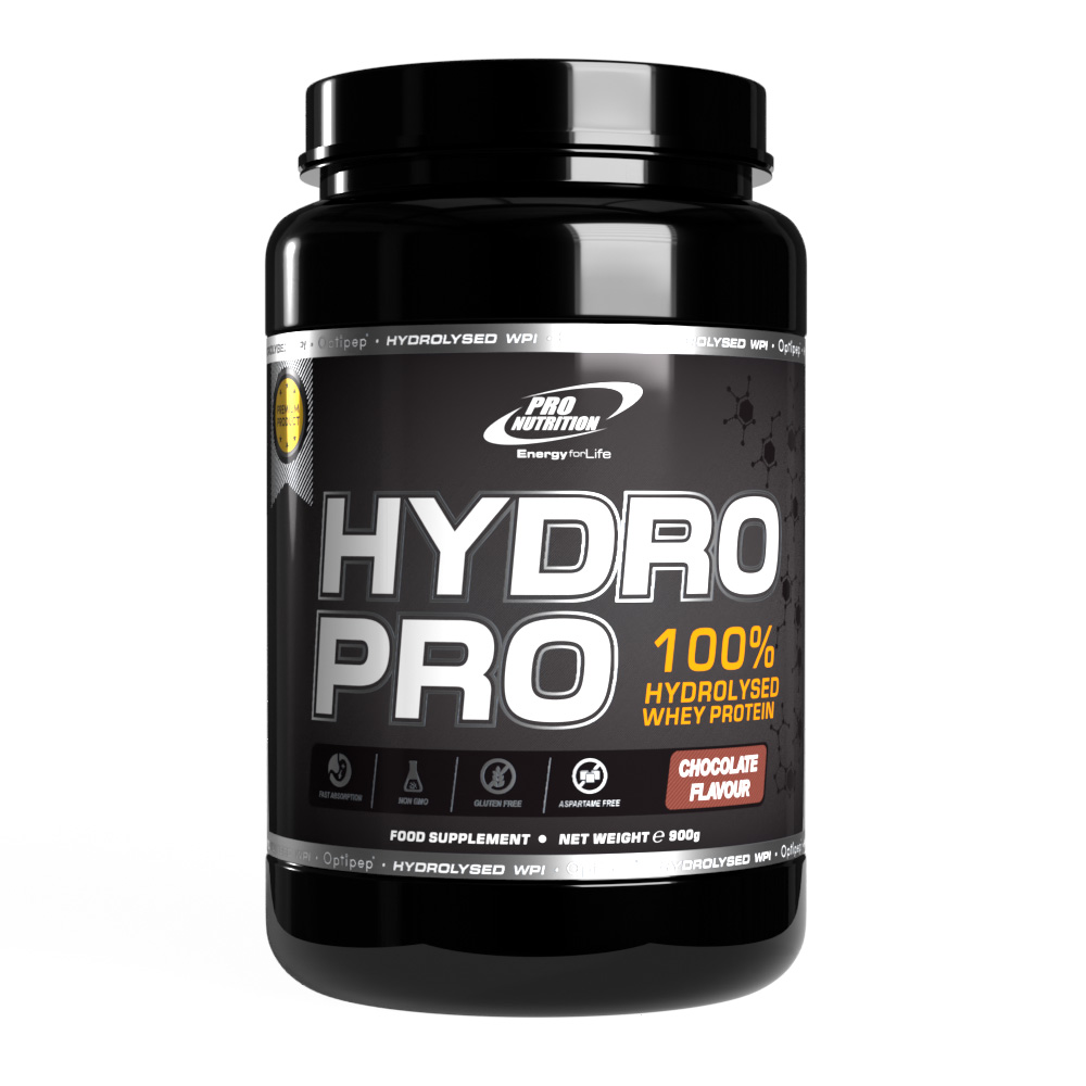 Hydro Pro 100% izolat proteic cu aroma de ciocolata, 900 g, Pro Nutrition