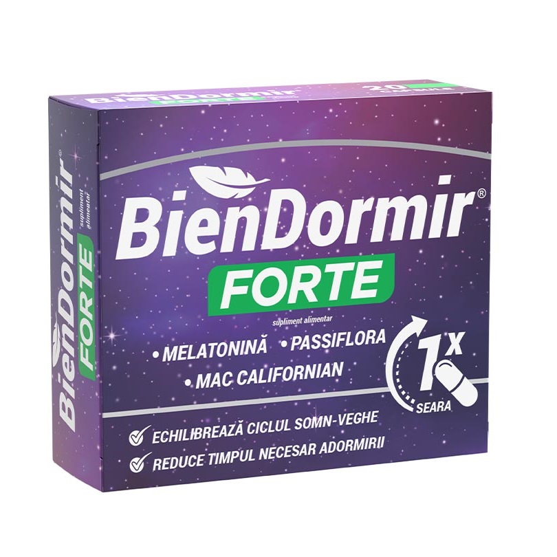 Bien Dormir Forte, 20 capsule, Fiterman Pharma