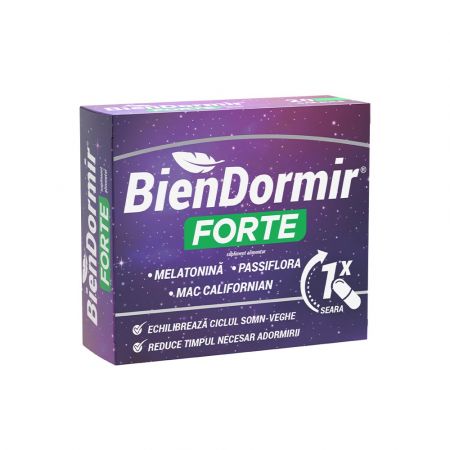 Bien Dormir Forte, 20 capsule - Fiterman Pharma