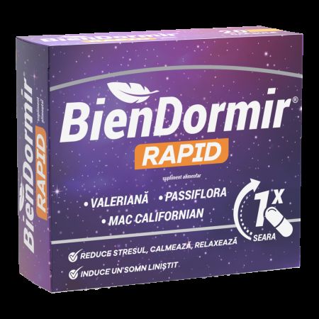 Bien Dormir Rapid, 20 capsule - Fiterman Pharma