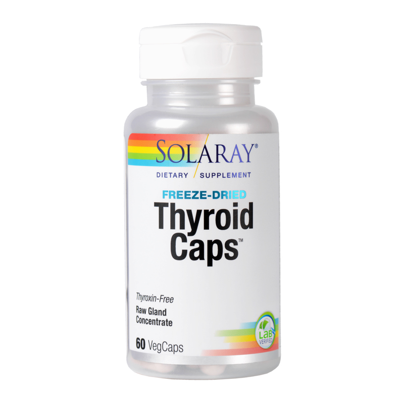 Thyroid Caps Solaray, 60 capsule, Secom
