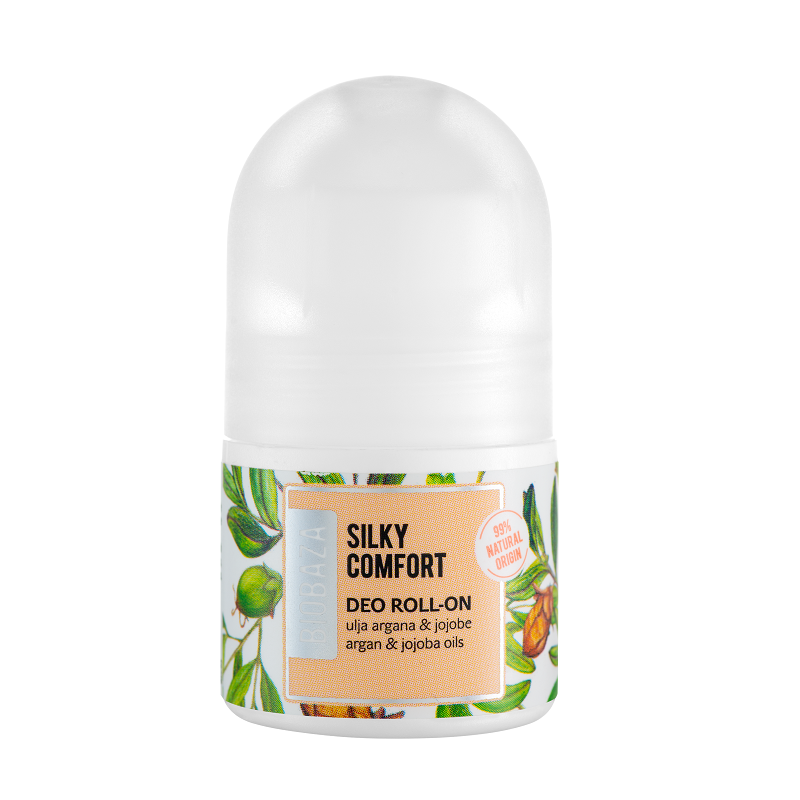 Deodorant pentru femei pe baza de piatra de alaun Sylky Comfort, 20 ml, Biobaza