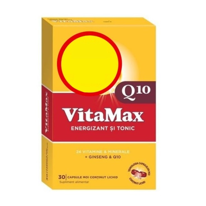 Pachet Vitamax Q10, 20 + 10 capsule, Perrigo