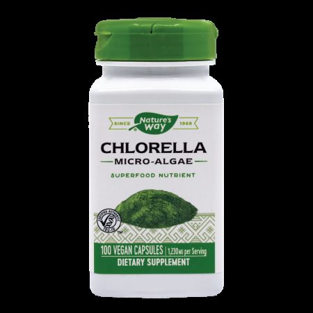 Chlorella Micro-algae 410mg Nature's Way, 100 capsule - Secom