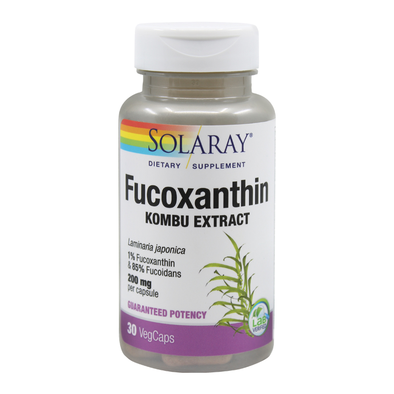 Fucoxanthin Solaray, 30 capsule, Secom