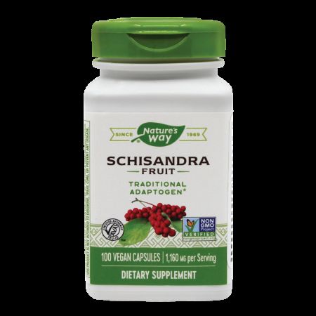 Schizandra Fruit Natures Way, 100 capsule - Secom