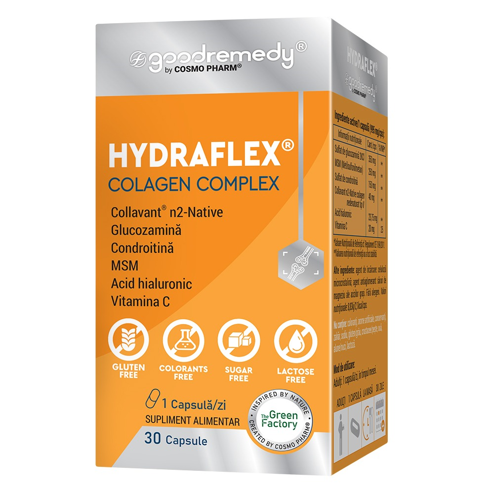Hydraflex Colagen Complex, 30 capsule, Cosmo Pharm