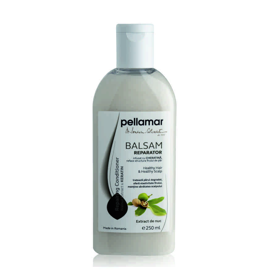 Balsam reparator cu extract de nuc, 250 ml, Pellamar