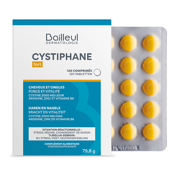 Cystiphane par si unghii, 120 comprimate, Bailleul