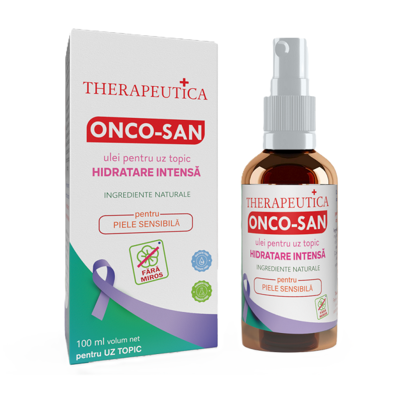 Ulei pentru uz topic fara miros Therapeutica Onco-san, 100 ml, Justin Pharma