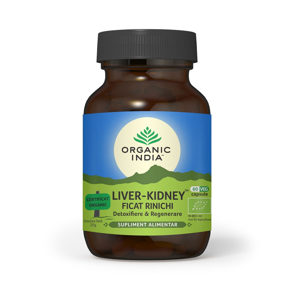 Liver Kidney Bio, 60 capsule, Organic India
