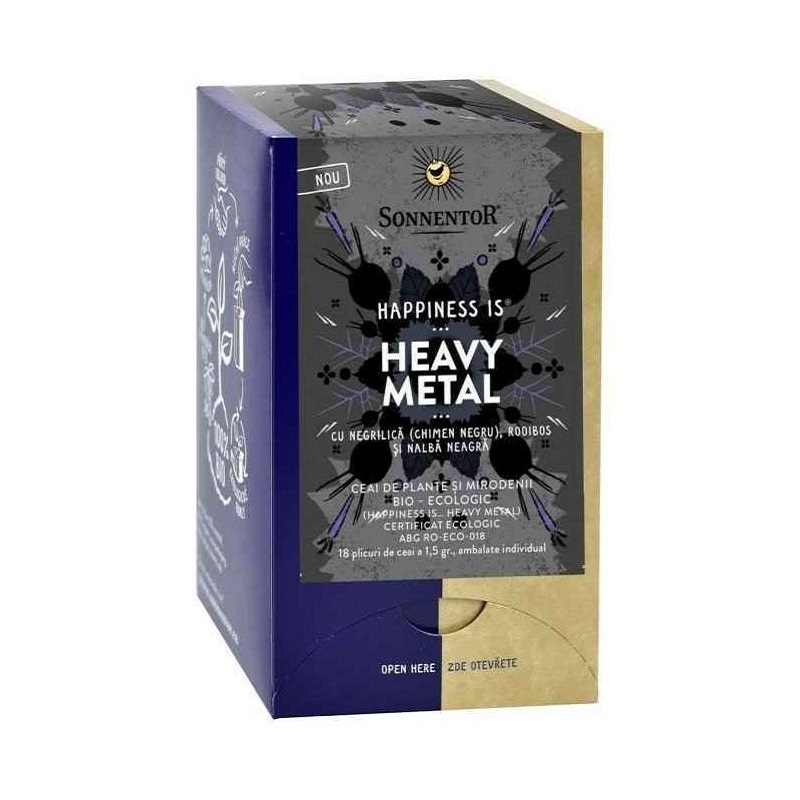Ceai Bio Heavy Metal, 18 plicuri, Sonnentor