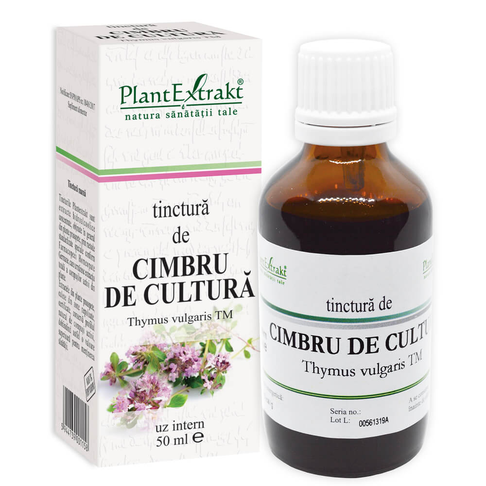 Tinctura de Cimbru, 50 ml, Plant Extrakt