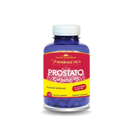 Prostato Curcumin95, 120 capsule - Herbagetica