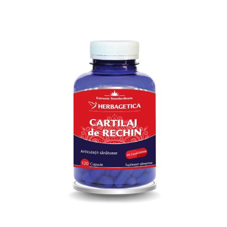 Cartilaj de Rechin, 120 capsule - Herbagetica