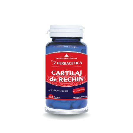 Cartilaj de Rechin, 60 capsule - Herbagetica