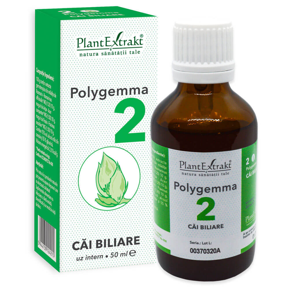 Polygemma 2, Cai biliare, 50 ml, Plant Extrakt
