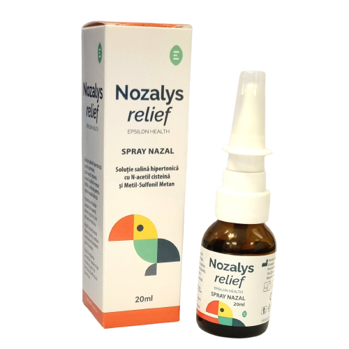 Spray nazal Nozalys relief, 20 ml, Epsilon Health