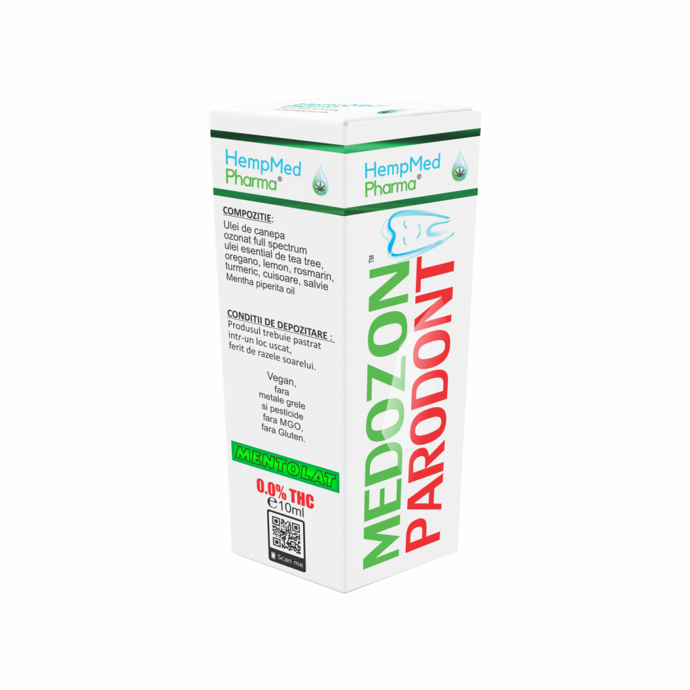 Ulei ozonat Medozon Parodont, 10 ml, HempMed Pharma