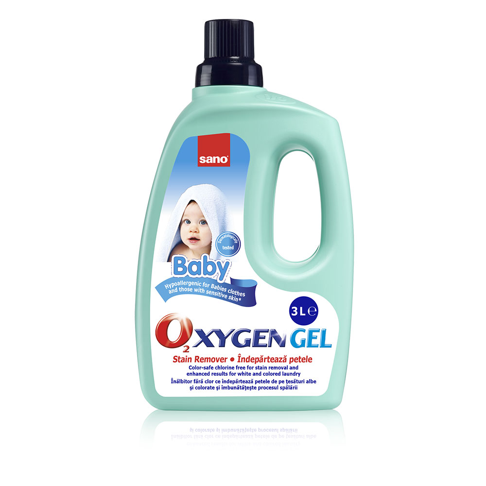 Detergent de rufe Oxygen Baby, 3L, Sano