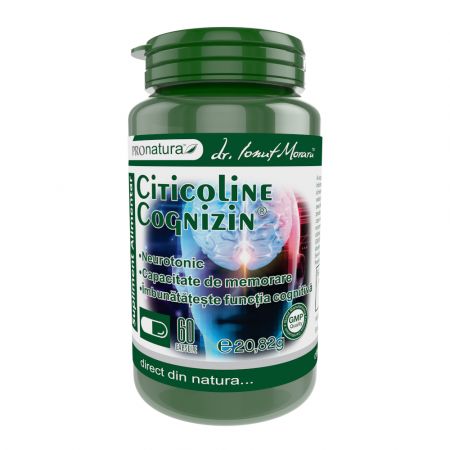 Citicoline Cognizin 270mg, 60 capsule - Pro Natura
