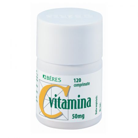 Vitamina C 50 mg, 120 comprimate - Beres