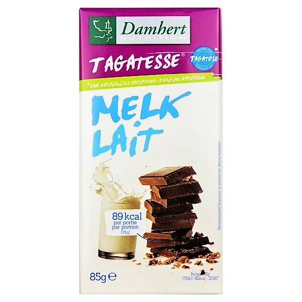 Ciocolată cu lapte fără lactoză, 100 g, Damhert