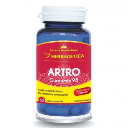 Artro+ Curcumin95, 60 capsule - Herbagetica