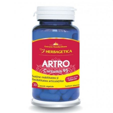 Artro+ Curcumin95, 30 capsule - Herbagetica