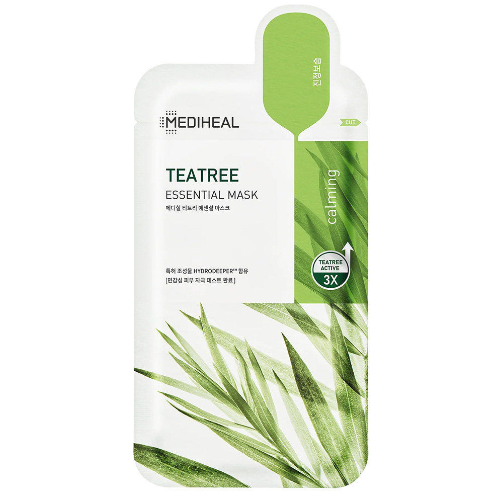 Masca de fata cu extrat de arbore de ceai TeaTree Essential, 24 ml, Mediheal