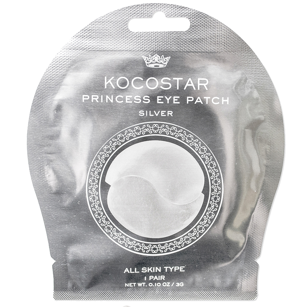 Plasturi pentru ochi Princess Silver Eye Patches, 3 g, Kocostar