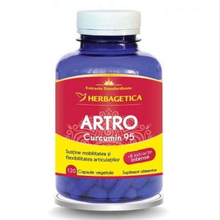 Artro+ Curcumin95, 120 capsule - Herbagetica