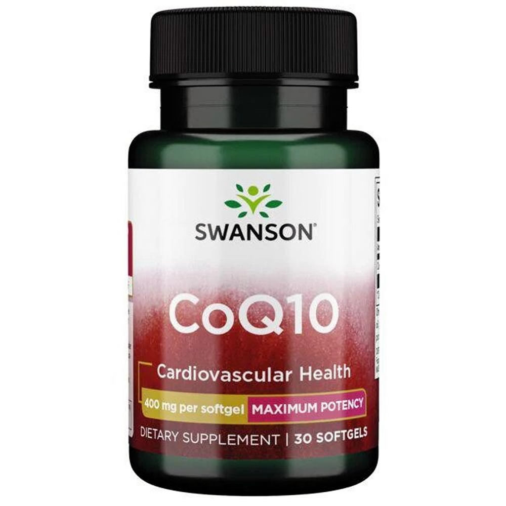 Coenzima Q10 Maximum Potency, 400 mg, 30 capsule, Swanson