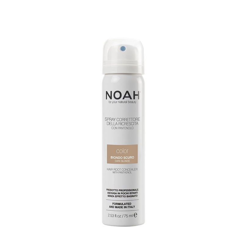 Spray corector cu vitamina B5 pentru acoperirea radacinii parului - Blond Inchis, 75 ml, Noah