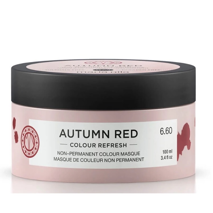 Masca coloranta de par Colour Refresh Autumn Red, 100 ml, Maria Nila