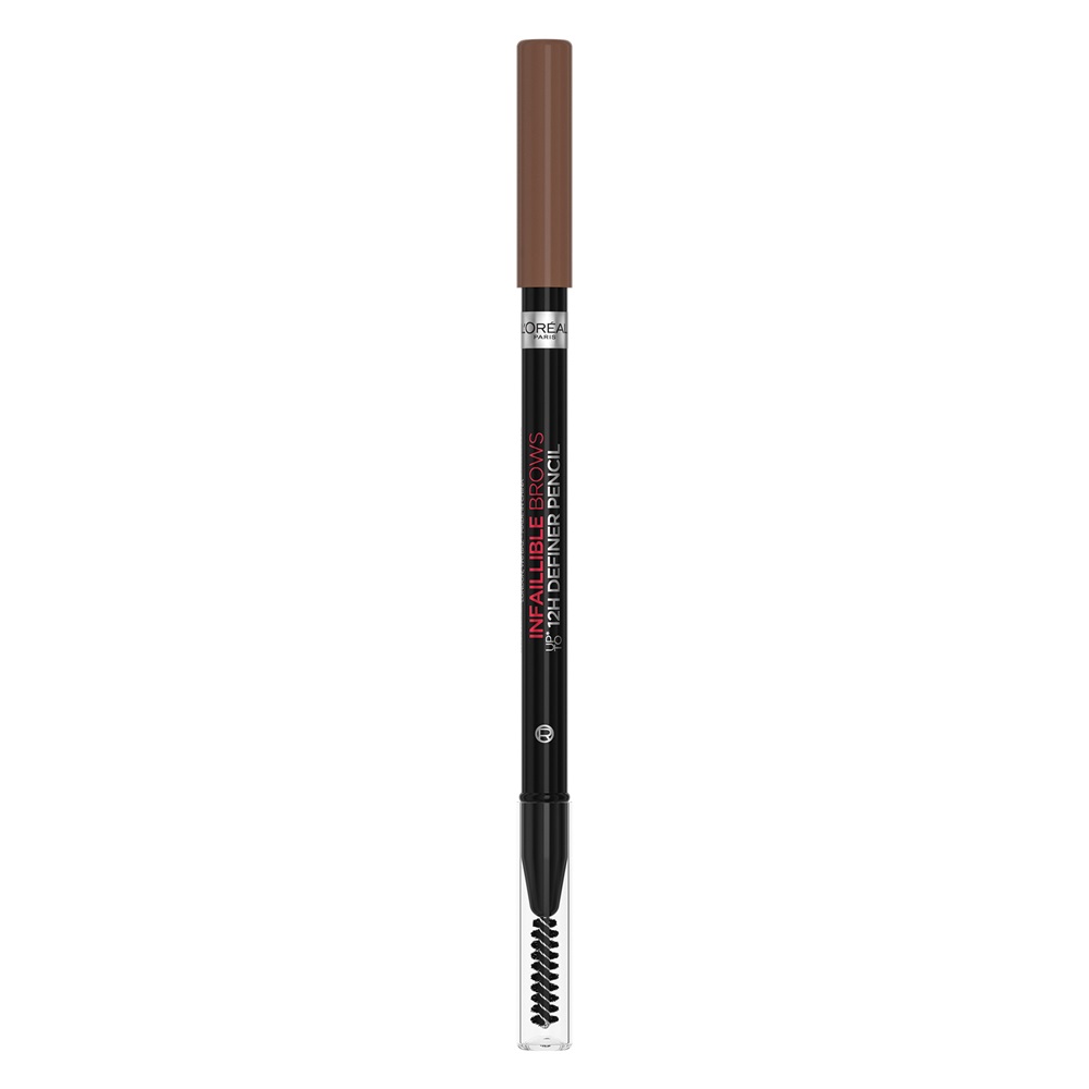 Creion pentru sprancene cu efect de definire Nuanta 5.0 Light Brunette Infaillible 12H Brows, 5 g, LOreal