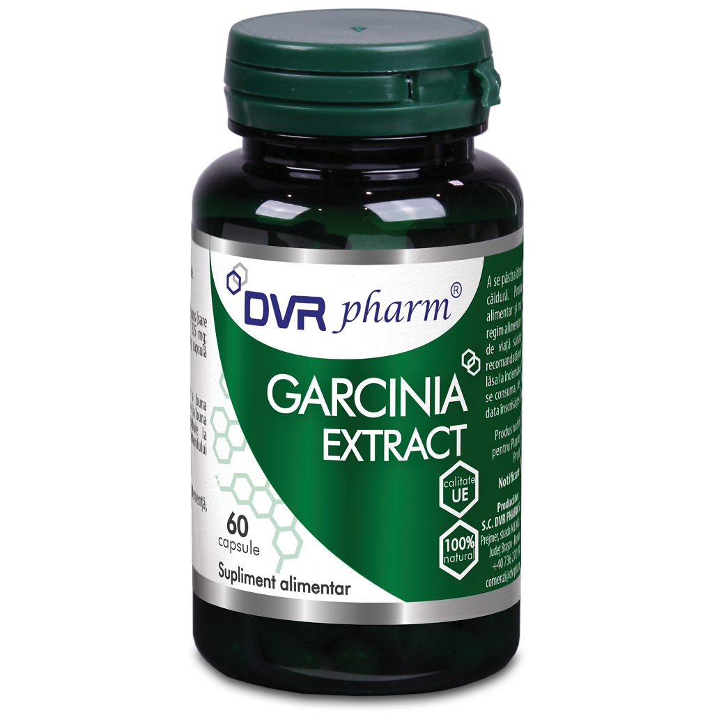 Extract de Garcinia, 60 capsule, DVR Pharm