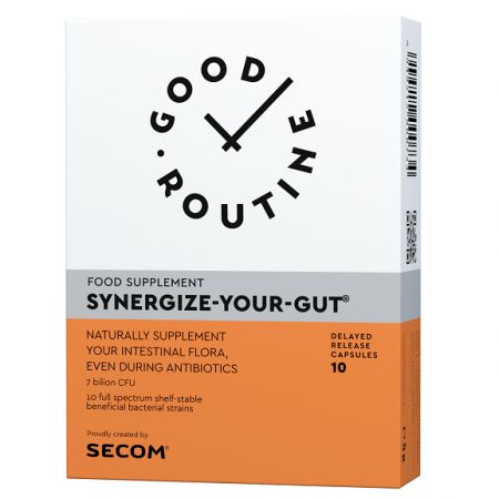 Synergize Your Gut Good Routine, 10 capsule vegetale - Secom