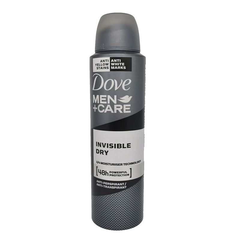 Deodorant Invisible Dry, 150 ml, Dove Men