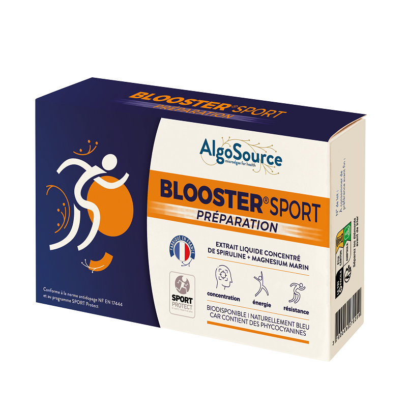 Blooster sport recuperare, 5 flacoane, Algosource