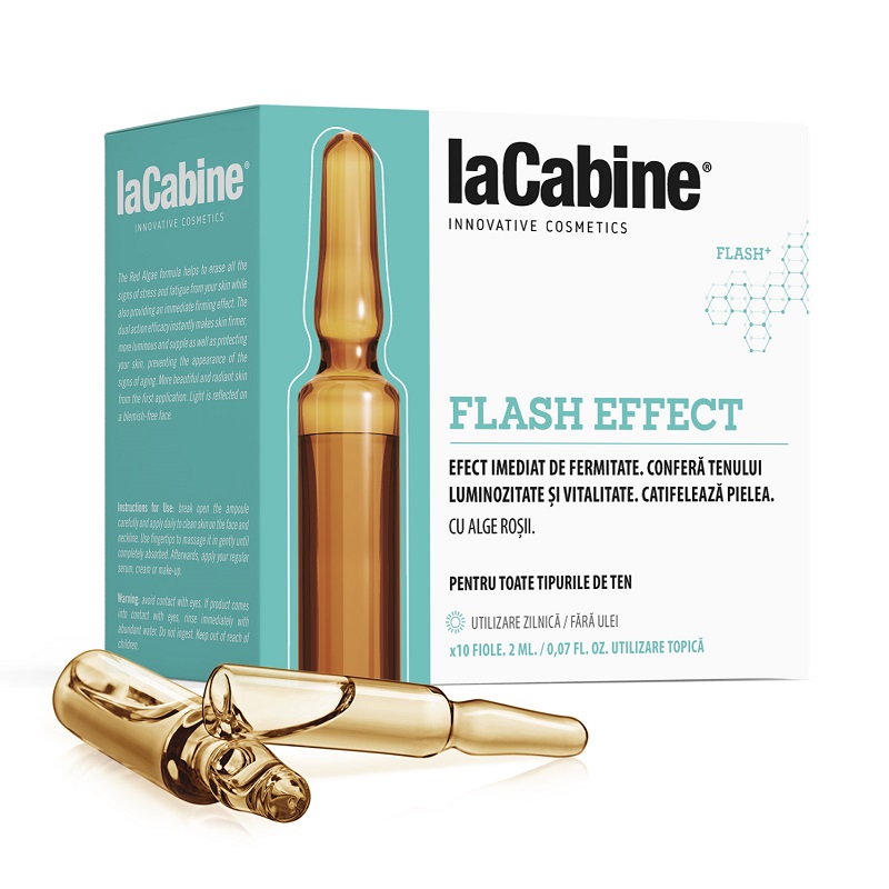 Fiole Flasheffect, 10 fiole x 2 ml, La Cabine