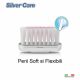 Periuta de dinti soft Albastra + 1 rezerva interschimbabila, Silver Care 554465