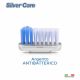 Periuta de dinti Medium Bleu + 1 rezerva interschimbabila, Silver Care 554479