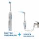 Pachet Periuta de dinti rotativa + Dus bucal pentru aparatul ortodontic Vortex, So Wash 554612
