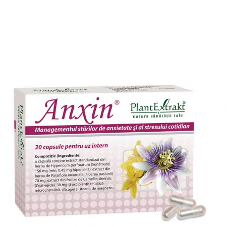Anxin, 20 capsule - Plant Extrakt